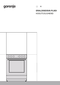 Kasutusjuhend Gorenje MEK301​1SB Pliit