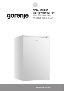 Bruksanvisning Gorenje R39FPW4 Kylskåp