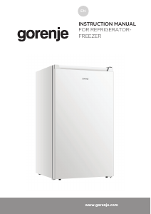 Manual Gorenje RB39EPW4 Refrigerator