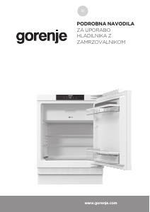 Priročnik Gorenje RBIU609EA1 Hladilnik