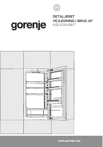 Brugsanvisning Gorenje RI412EE1 Køleskab