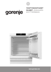 Käyttöohje Gorenje RIU609EA1 Jääkaappi