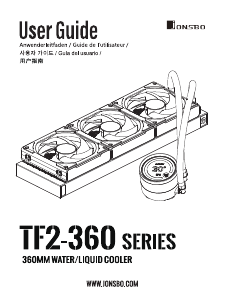 Bedienungsanleitung Jonsbo TF2-360SC CPU Kühler