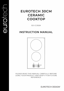 Manual Eurotech ED-CC302K Hob