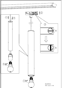 Instrukcja Eglo 99758 Lampa