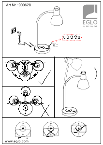 Manual Eglo 900628 Lamp