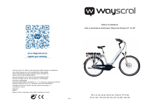 Manual Wayscral Dandy 26 Electric Bicycle