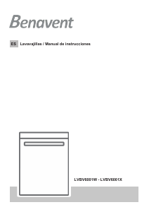 Manual de uso Benavent LVBV6001X Lavavajillas