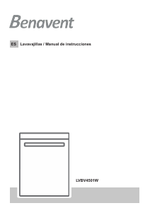 Manual Benavent LVBV4501W Máquina de lavar louça