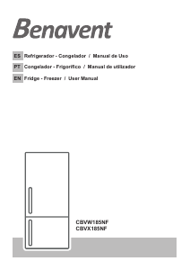 Manual de uso Benavent CBVW185NF Frigorífico combinado