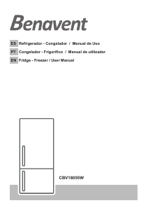 Manual de uso Benavent CBV18055X Frigorífico combinado
