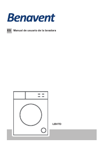 Manual de uso Benavent LBV7D Lavadora
