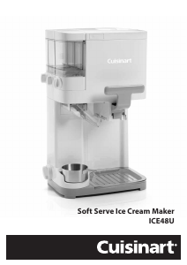 Manual Cuisinart ICE-48U Ice Cream Machine