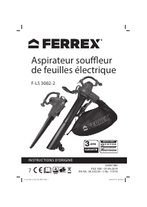 Mode d’emploi Ferrex F-LS 3002-2 Souffleur