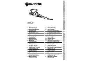 Руководство Gardena AccuJet 18-Li Воздуходувка для уборки листьев