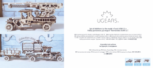 Manual de uso Ugears set 019 Mechanical Models Adición para camión UGM-11