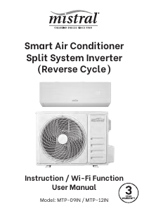 Manual Mistral MTP-09IN Air Conditioner