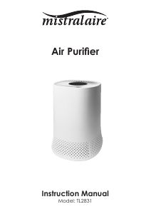 Manual Mistral TL2831 Air Purifier