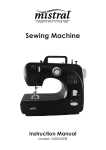 Manual Mistral MSEM508 Sewing Machine