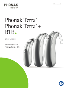 Handleiding Phonak Terra BTE-M Hoortoestel