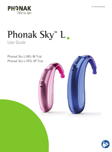 Manual Phonak Sky L70-M Hearing Aid