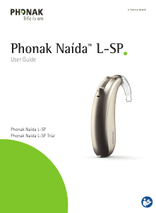 Manual Phonak Naida L70-SP Hearing Aid