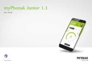 Handleiding Phonak myPhonak Junior 1.3