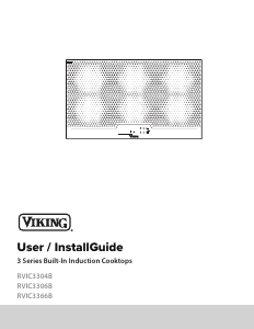 Manual Viking RVIC3304B Hob