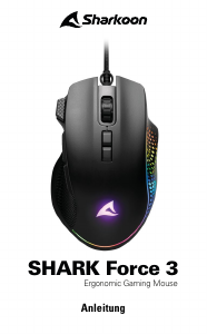 Manual Sharkoon Shark Force 3 Mouse