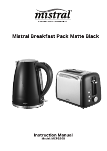 Manual Mistral MCP2868 Kettle