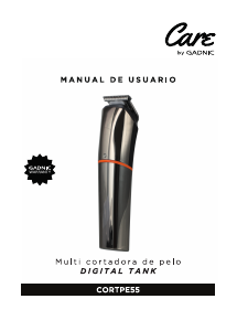 Manual de uso Gadnic CORTPE55 Care Barbero