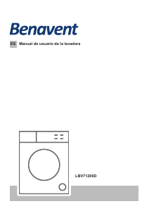 Manual de uso Benavent LBV71200D Lavadora