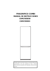 Manual de uso Benavent CBM17655EX Frigorífico combinado