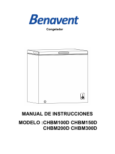 Manual de uso Benavent CHBM150D Congelador