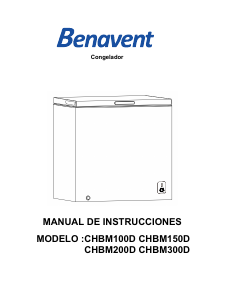 Manual de uso Benavent CHBM200D Congelador