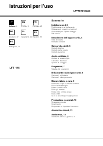 Mode d’emploi Hotpoint LFT 116 A_HA Lave-vaisselle