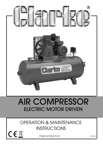 Handleiding Clarke SE36 C270 Compressor