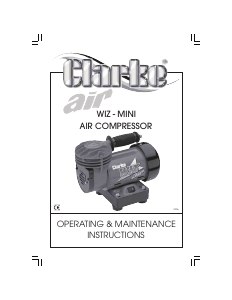 Manual Clarke Wiz Mini Compressor