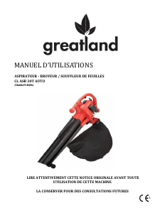 Mode d’emploi Greatland PLB30A Souffleur