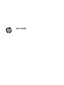 Handleiding HP Pavilion 15-db0053nl Laptop