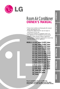 Manual LG S09LHUQ0 Air Conditioner