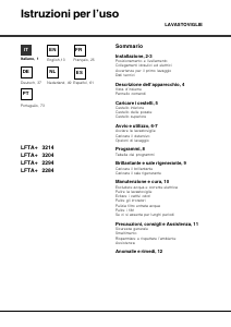 Handleiding Hotpoint LFTA+ 2284 A Vaatwasser