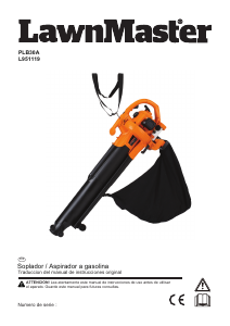 Manual de uso LawnMaster PLB30A Soplador de hojas