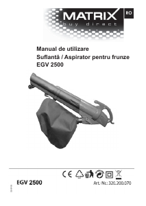 Manual Matrix EGV 2500 Refulator frunze