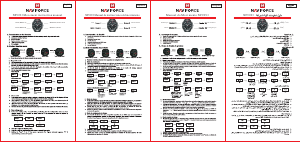 Manual de uso Naviforce NF9093 Reloj de pulsera