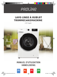 Handleiding Proline FP7WH Wasmachine