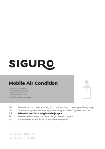 Használati útmutató Siguro SGR-AC-C140W Légkondicionáló berendezés