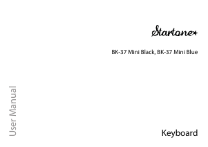 Handleiding Startone BK-37 Keyboard