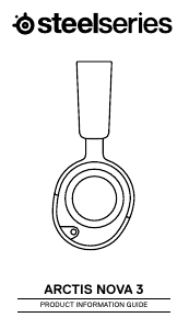 Mode d’emploi SteelSeries Arctis Nova 3 Headset