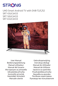 Handleiding Strong SRT 50UC6433 LED televisie